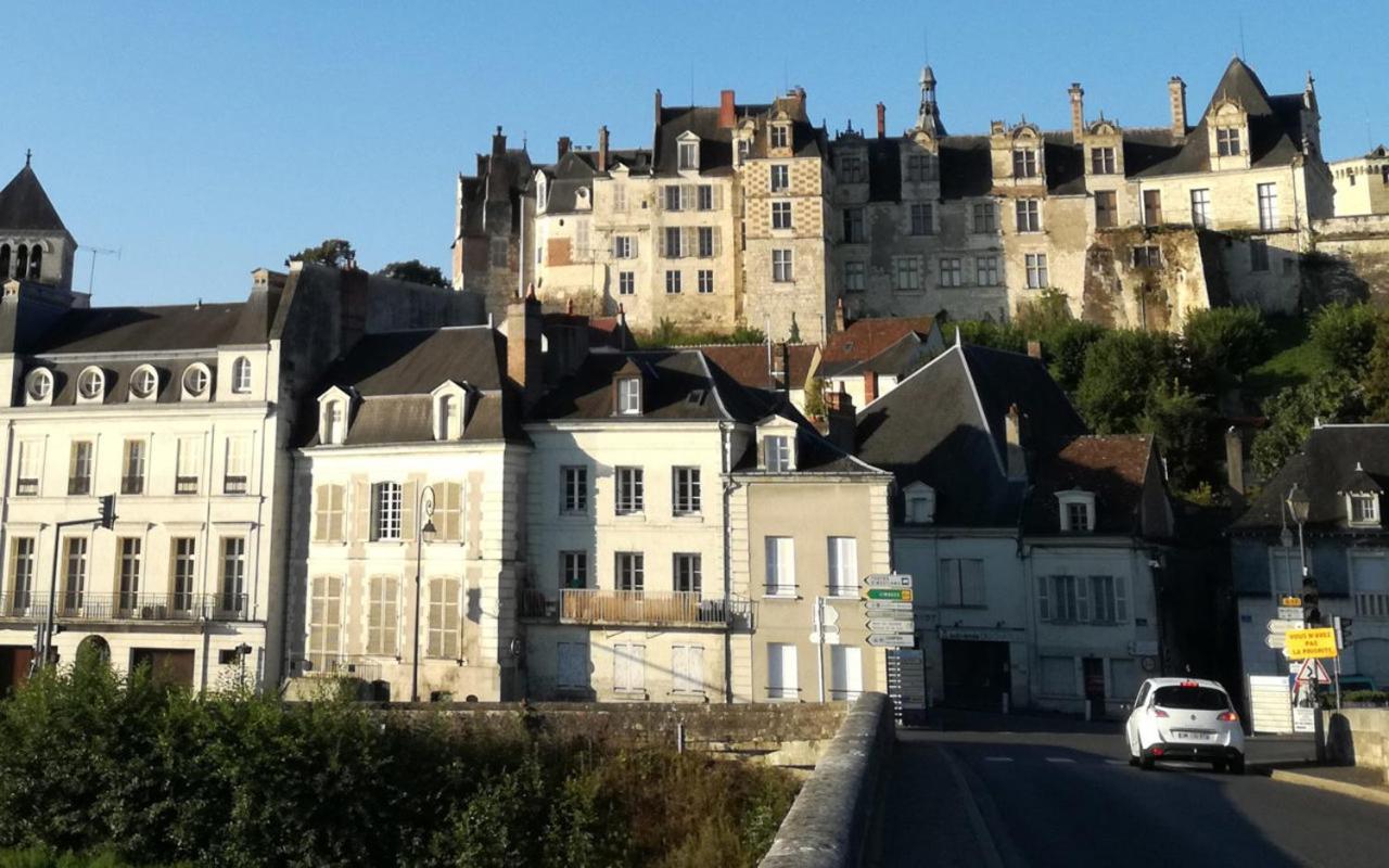 Au Pied Du Chateau Saint-Aignan  Exteriör bild